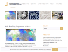 Tablet Screenshot of oslit.nl